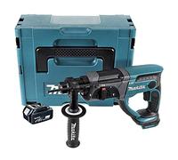 Makita DHR202Z SDS Plus Chisel Hole Punch 2 Joules 20 mm Lxt 18 V + 1 Battery 18 V 6 Ah Li-Ion Bl1860B + Makpac Case