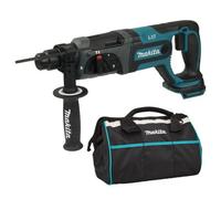 Makita Dhr241Z 18V Lxt Sds Lithium Ion 3 Mode Sds+ Rotary Hammer Drill + Bag