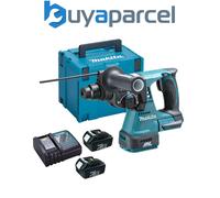 Makita DHR242RFE 18v LXT Li-Ion 3 Mode SDS Rotary Hammer Drill 2x3.0ah + Charger