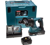 Makita DHR242 18v LXT Cordless Brushless SDS Hammer Drill 2 x 5ah Li-ion Charger Case