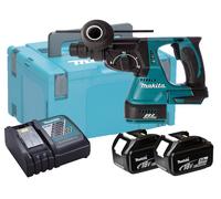 Makita DHR242RTJ 18V Brushless 3-Mode SDS+ Hammer Drill - 5.0Ah Pack