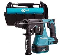 Makita DHR242Z 18v Li-ion Brushless 3 Mode SDS Rotary Hammer Body + LXT 4pc Bag