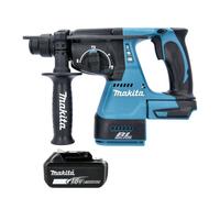 Makita Dhr242Z 18V Lxt Cordless Brushless 24mm Sds Plus Rotary Hammer Drill With 1 X 5Ah Battery