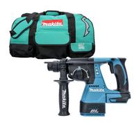 Makita Dhr242Z 18V Lxt Cordless Brushless 24mm Sds Plus Rotary Hammer Drill With Lxt400 Bag