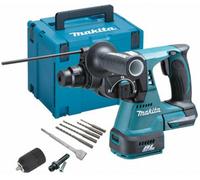 Makita Dhr242Z 18V Lxt Sds Rotary Hammer Drill + Bits Chisel Chuck + Makpac Case