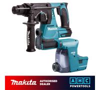 Makita DHR242Z 18V SDS+ Brushless Rotary Hammer Drill + DX06 Dust Extraction