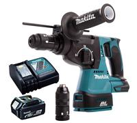 Makita DHR243Z 18V Brushless SDS+ Rotary Hammer Drill 1 x 5.0Ah Battery Charger