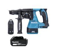 Makita Dhr243Z 18V Lxt Cordless Brushless Sds Plus Rotary Hammer Drill With 1 X 5Ah Battery