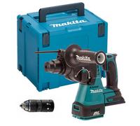 Makita Dhr243Z 18V Lxt Lithium Ion 3 Mode Sds Rotary Hammer Drill + Chuck + Case