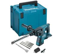 Makita Dhr263Zj 36V / 18V Twin Lxt Twin Sds+ Plus Hammer Drill + Makpac + Chuck
