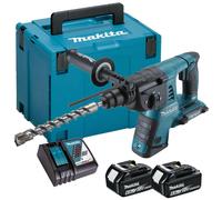 Makita DHR263ZJ 36V SDS+ Rotary Hammer Drill 2 x 6.0Ah Battery Charger & Case
