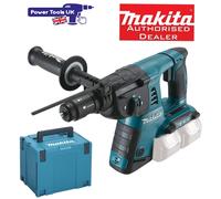 Makita DHR264ZJ LXT 2x18v/36v SDS+ Hammer Drill Body Only c/w Makpak 4 Box