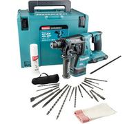 Makita Dhr280Z 36V / 18V Lxt Twin Sds Brushless Hammer Drill + Makpac + 17Pc Set