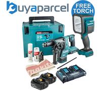 Makita DHR281PT2J 36v / 18v LXT Twin SDS Brushless Hammer Drill AVT + 2x 5.0ah