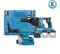 Makita DHR281ZWJ 36V LXT SDS+ Rotary Hammer Drill With Dust Extraction & Case