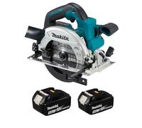 Makita DHS660 18V Brushless Circular Saw with 2 x 5.0Ah Batteries