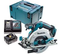Makita DHS680Z 18V Brushless Circular Saw with 1 x 5Ah Battery, Charger, Case & Inlay