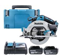 Makita Dhs680Z 18V Lxt 165mm Cordless Brushless Wood Cutting Circular Saw With 2 X 3Ah Batteries, Charger, Case & Inlay