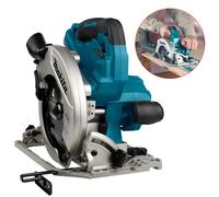Makita DHS782Z Twin 18v / 36v 190mm Brushless Circular Saw Inc Guide Rail Base