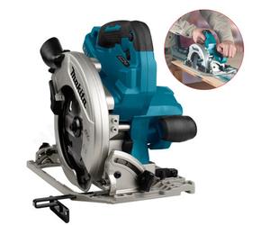 Makita Dhs782Z Twin 18V / 36V 190mm Brushless Circular Saw Inc Guide Rail Base