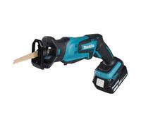 Makita DJR183RTJ 18v Mini Recip Saw 2 x BL1850 Batteries, DC18RC Charger + Case