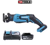 Makita DJR183Z 18V Li-ion Mini Reciprocating Saw With 1 x 5Ah Battery & Charger