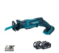 Makita DJR183Z 18V LXT Li-ion Reciprocating Saw with 2 x 5.0Ah BL1850 Batteries