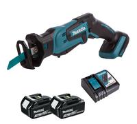Makita DJR183Z 18V LXT Reciprocating Saw with 2 x 3.0Ah Battery & Charger