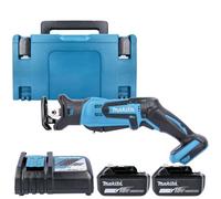 Makita Djr185Z 18V Lxt Cordless Mini Reciprocating Saw With 2 X 3Ah Battery, Charger & Case