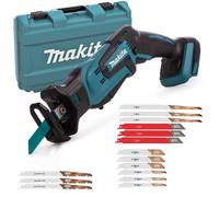 Makita Djr185Z 18V Reciprocating Recip Sabre Saw Multi Saw 15 Blades + Case