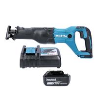 Makita DJR186 18V Cordless Reciprocating Saw With 1 x 6.0Ah Battery & Charger