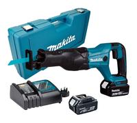Makita DJR186RME 18v LXT Reciprocating Recip Sabre Saw - 2 x 4.0ah Batteries