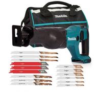 Makita Djr186Z 18V Lxt Reciprocating Recip Sabre Saw Bare + Bag + 15 Blades
