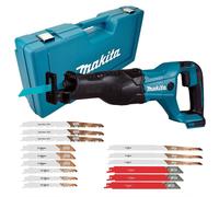 Makita DJR186Z 18v LXT Reciprocating Recip Sabre Saw DJR186ZK Bare & Case Blades