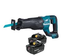 Makita DJR187Z 18V Brushless Reciprocating Saw with 2 x 5Ah Batteries