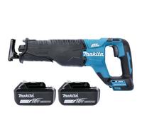 Makita Djr187Z Saw 18V Lxt Cordless Brushless 2-Speed 32mm Reciprocating Saw With 2 X 5Ah Batteries