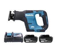 Makita Djr188Z 18V Lxt Li-Ion Brushless Cordless Reciprocating Saw With 2 X 6Ah Batteries & Charger