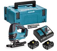 Makita DJV180RTJ 18V Li-ion LXT Jigsaw Complete with 2 x 5.0 Ah Batteries and Charger Supplied in a Makpac Case