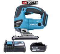 Makita DJV180Z 18V Cordless Li-ion Jigsaw With 1 x 6Ah BL1860 Battery & Charger