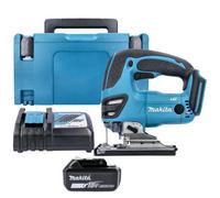 Makita Djv180Z 18V Lxt Cordless 26mm 340W Jigsaw With 1 X 3Ah Battery, Charger & Case