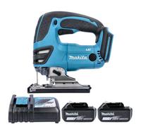 Makita Djv180Z 18V Lxt Cordless 26mm 340W Jigsaw With 2 X 3Ah Batteries & Charger