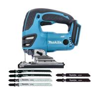 Makita DJV180ZX 18V LXT Cordless Top Handle Jigsaw with 6 Blades Set.