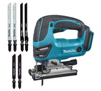 Makita DJV180ZX 18V LXT Li-ion Compact Jigsaw Body With Blade Set