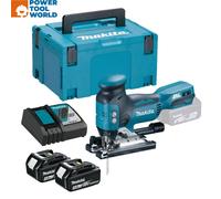 Makita DJV181RMJ 18v LXT Barrel Grip Brushless Jigsaw Inc 2x 4.0Ah Batts