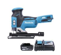 Makita Djv181Z 18V Lxt Cordless Brushless Barrel Handle 26mm 390W Jigsaw With 1 X 6Ah Battery & Charger