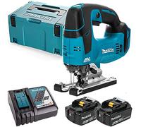 Makita DJV182 18V LXT Brushless Jigsaw with 2 x 6Ah Batteries, Charger & Case
