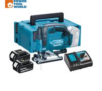 Makita DJV182RMJ 18v LXT Bow Handle Brushless Jigsaw Inc 2x 4.0Ah Batts