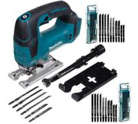 Makita Djv182Z 18V Lxt Brushless Dc Motor Top Handle Jigsaw Bare 26 Mixed Blades