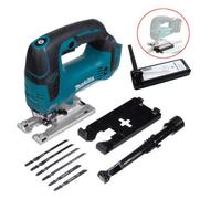 Makita Djv182Z 18V Lxt Brushless Motor Top Grip Jigsaw Bare + Guide Rail Adapter