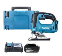 Makita Djv182Z 18V Lxt Cordless Brushless 26mm 390W Jigsaw With 1 X 6Ah Battery, Charger & Type 3 Case